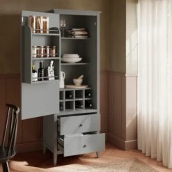 Lynton Compact Kitchen Larder Unit -Home Luxe Studio 30929158 alt01