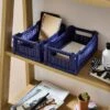 Pack Of 2 Foldable Crates 2 Pack Of 2 Foldable Crates -Home Luxe Studio 30929169