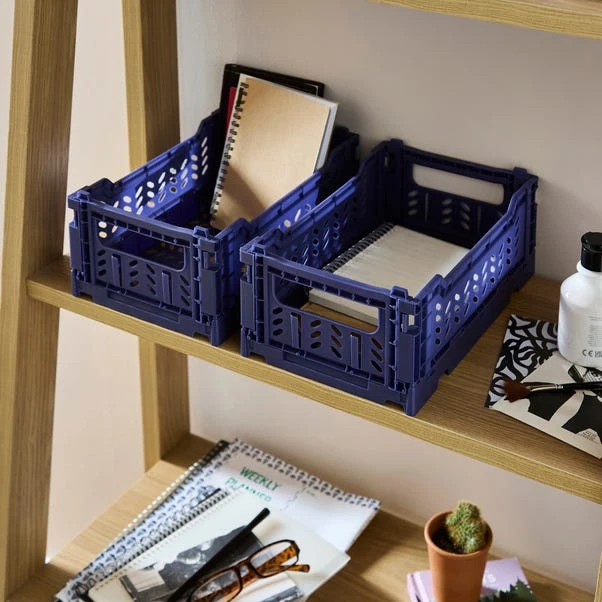Pack Of 2 Foldable Crates 3 Pack Of 2 Foldable Crates