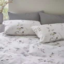Moonlight Floral 144 Thread Count Reversible Duvet Cover & Pillowcase Set 34 Moonlight Floral 144 Thread Count Reversible Duvet Cover & Pillowcase Set -Home Luxe Studio 30929311 alt03
