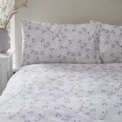 Moonlight Floral 144 Thread Count Reversible Duvet Cover & Pillowcase Set 25 Moonlight Floral 144 Thread Count Reversible Duvet Cover & Pillowcase Set -Home Luxe Studio 30929325 alt03