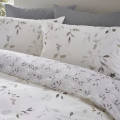 Moonlight Floral 144 Thread Count Reversible Duvet Cover & Pillowcase Set 28 Moonlight Floral 144 Thread Count Reversible Duvet Cover & Pillowcase Set -Home Luxe Studio 30929325 alt06