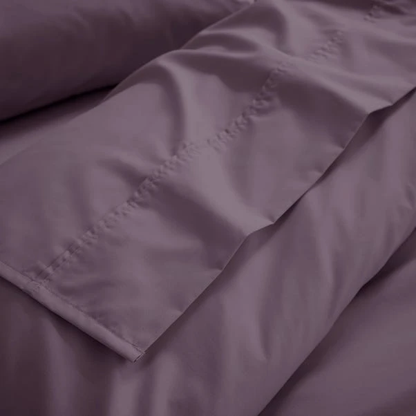 Dorma Crisp & Fresh 400 Thread Count Egyptian Cotton Percale Flat Sheet 15 Dorma Crisp & Fresh 400 Thread Count Egyptian Cotton Percale Flat Sheet - Image 13