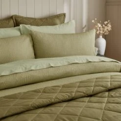 Larken Seersucker Standard Pillowcase Pair 20 Larken Seersucker Standard Pillowcase Pair -Home Luxe Studio 30929854 alt03