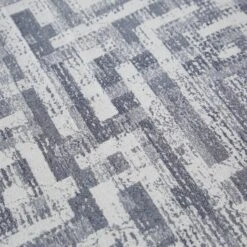 Indus Geo Jacquard 100% Cotton Duvet Cover And Pillowcase Set 31 Indus Geo Jacquard 100% Cotton Duvet Cover And Pillowcase Set -Home Luxe Studio 30929897 alt04