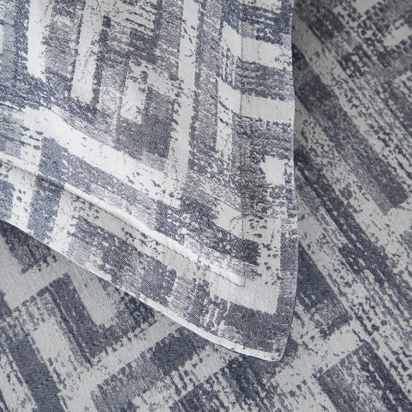 Indus Geo Jacquard 100% Cotton Duvet Cover And Pillowcase Set 13 Indus Geo Jacquard 100% Cotton Duvet Cover And Pillowcase Set - Image 11