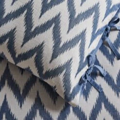 Tazman Wave 100% Cotton Duvet Cover And Pillowcase Set 26 Tazman Wave 100% Cotton Duvet Cover And Pillowcase Set -Home Luxe Studio 30929900 alt05
