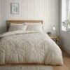Quilted Nouveau Duvet Cover And Pillowcase Set -Home Luxe Studio 30929954