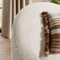 Kaspar Sherpa Tub Chair 13 Kaspar Sherpa Tub Chair -Home Luxe Studio 30930121 alt03