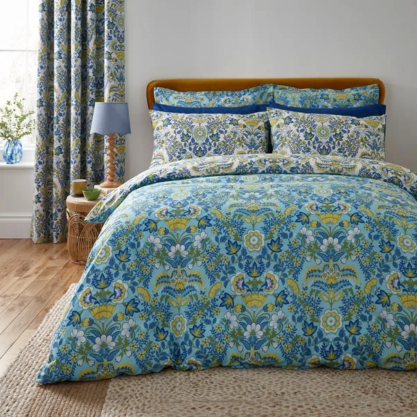Darcey Damask Polycotton Duvet Cover And Pillowcase Set 21 Darcey Damask Polycotton Duvet Cover And Pillowcase Set - Image 19