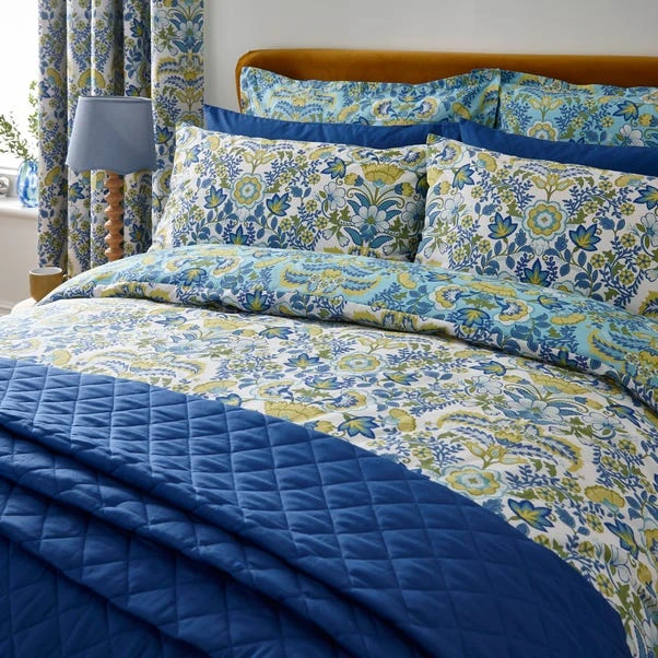 Darcey Damask Polycotton Duvet Cover And Pillowcase Set 17 Darcey Damask Polycotton Duvet Cover And Pillowcase Set - Image 15