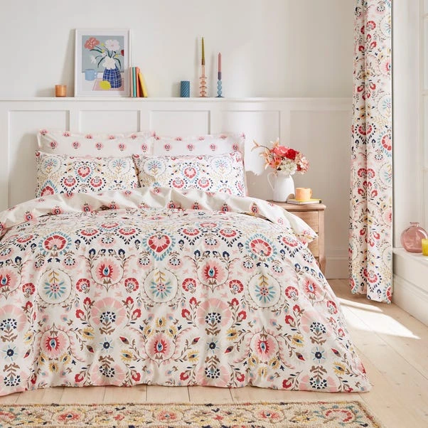 Hani 100% Cotton Duvet Cover And Pillowcase Set 19 Hani 100% Cotton Duvet Cover And Pillowcase Set - Image 17