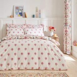 Hani 100% Cotton Duvet Cover And Pillowcase Set 40 Hani 100% Cotton Duvet Cover And Pillowcase Set -Home Luxe Studio 30930159 alt02