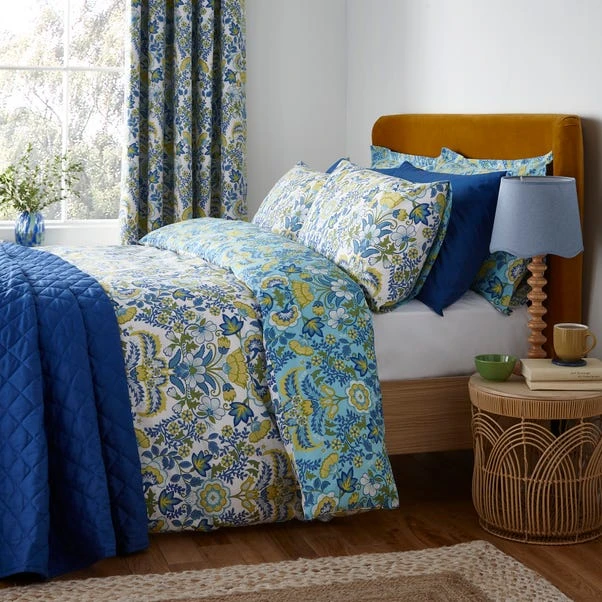 Darcey Damask Polycotton Duvet Cover And Pillowcase Set 10 Darcey Damask Polycotton Duvet Cover And Pillowcase Set - Image 8