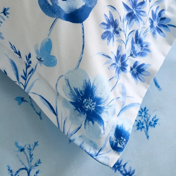 Foxley Ditsy Blue Oxford Pillowcase 7 Foxley Ditsy Blue Oxford Pillowcase - Image 5