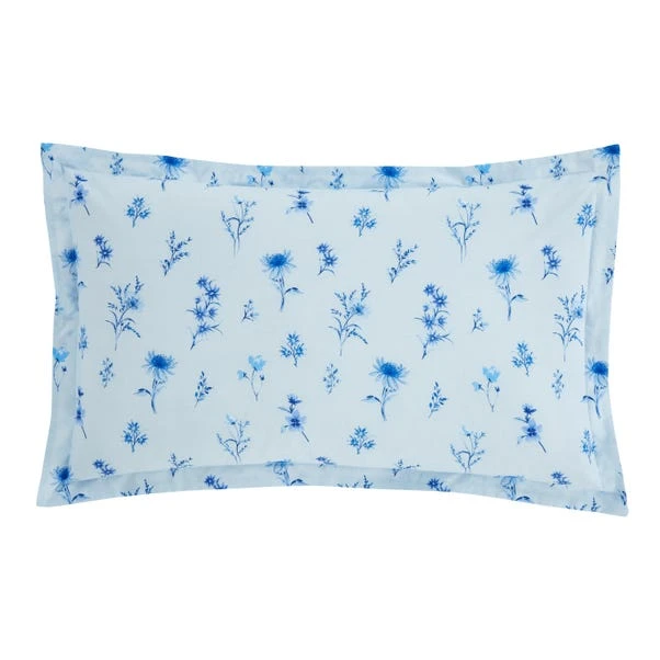 Foxley Ditsy Blue Oxford Pillowcase 8 Foxley Ditsy Blue Oxford Pillowcase - Image 6