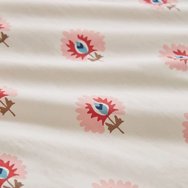 Hani 100% Cotton Duvet Cover And Pillowcase Set 8 Hani 100% Cotton Duvet Cover And Pillowcase Set - Image 6