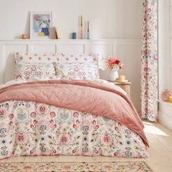 Hani 100% Cotton Duvet Cover And Pillowcase Set 29 Hani 100% Cotton Duvet Cover And Pillowcase Set -Home Luxe Studio 30930178 alt07