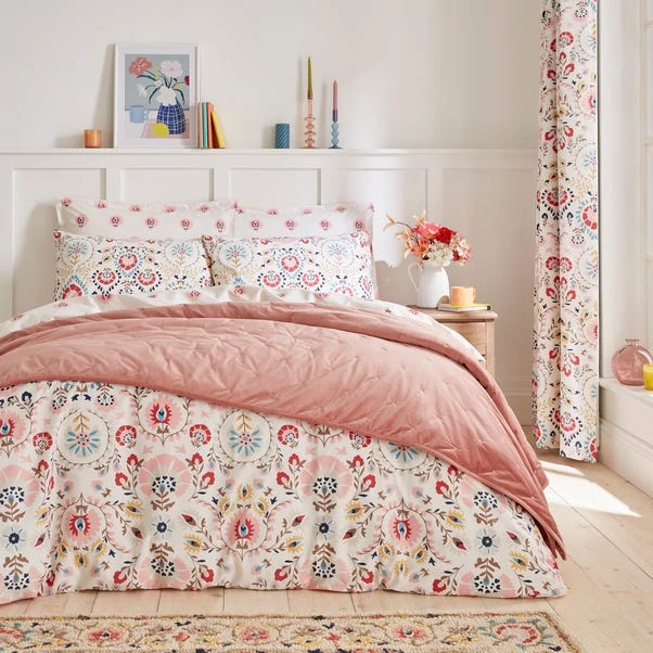 Hani 100% Cotton Duvet Cover And Pillowcase Set 10 Hani 100% Cotton Duvet Cover And Pillowcase Set - Image 8