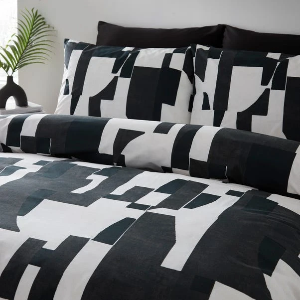 Maxim Geo 100% Cotton Duvet Cover And Pillowcase Set 10 Maxim Geo 100% Cotton Duvet Cover And Pillowcase Set - Image 8