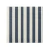 Pack Of 20 Blue & White Striped Paper Napkins