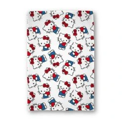 Hello Kitty Heartheld Fleece Blanket 13 Hello Kitty Heartheld Fleece Blanket -Home Luxe Studio 30931046 alt05