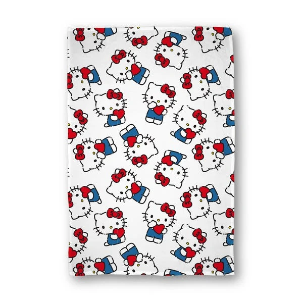 Hello Kitty Heartheld Fleece Blanket 8 Hello Kitty Heartheld Fleece Blanket - Image 6