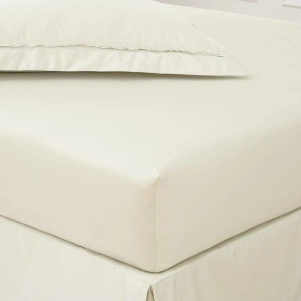 Dorma Luxurious & Silky 500 Thread Count Cotton Sateen Fitted Sheet 21 Dorma Luxurious & Silky 500 Thread Count Cotton Sateen Fitted Sheet - Image 19