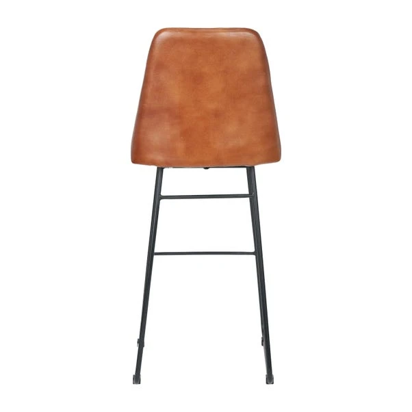Camillo Diamond Back Bar Stool, Leather 10 Camillo Diamond Back Bar Stool, Leather - Image 8