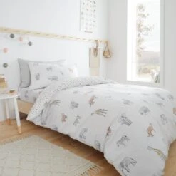 Bianca Zoo Animals 100% Cotton Duvet Cover And Pillowcase Set 32 Bianca Zoo Animals 100% Cotton Duvet Cover And Pillowcase Set -Home Luxe Studio 30931766