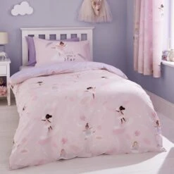 Catherine Lansfield Dancing Fairies Duvet Cover And Pillowcase Set 36 Catherine Lansfield Dancing Fairies Duvet Cover And Pillowcase Set -Home Luxe Studio 30931773