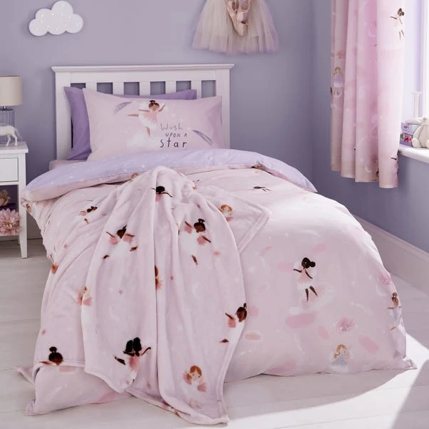 Catherine Lansfield Dancing Fairies Duvet Cover And Pillowcase Set 21 Catherine Lansfield Dancing Fairies Duvet Cover And Pillowcase Set - Image 19