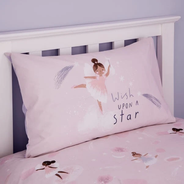 Catherine Lansfield Dancing Fairies Duvet Cover And Pillowcase Set 11 Catherine Lansfield Dancing Fairies Duvet Cover And Pillowcase Set - Image 9