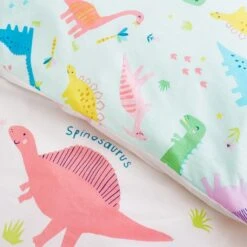 Catherine Lansfield Dinosaur Friends Duvet Cover And Pillowcase Set -Home Luxe Studio 30931811 alt04