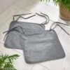 Set Of 2 Grey Water Resist Seat Covers 2 Set Of 2 Grey Water Resist Seat Covers -Home Luxe Studio 30931860