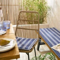 Set Of 2 Water Resistant Seat Pads 27 Set Of 2 Water Resistant Seat Pads -Home Luxe Studio 30931921 alt01