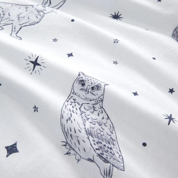 Bianca Starlight Animals Brushed Cotton Duvet Cover And Pillowcase Set 19 Bianca Starlight Animals Brushed Cotton Duvet Cover And Pillowcase Set - Image 17