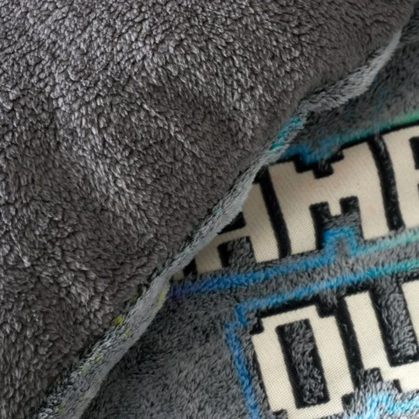 Catherine Lansfield Game Over Fleece Duvet Cover And Pillowcase Set 13 Catherine Lansfield Game Over Fleece Duvet Cover And Pillowcase Set - Image 11