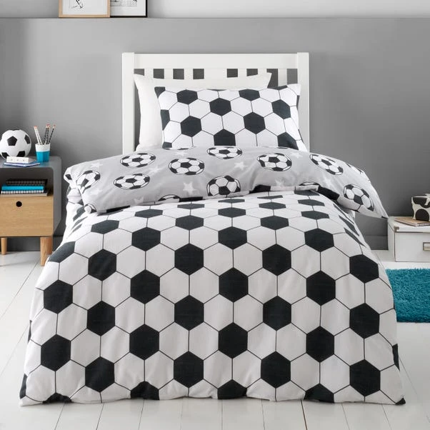 Catherine Lansfield Football Stars Brushed Cotton Duvet Cover And Pillowcase Set 11 Catherine Lansfield Football Stars Brushed Cotton Duvet Cover And Pillowcase Set - Image 9