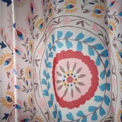 Hani Floral Shower Curtain 9 Hani Floral Shower Curtain -Home Luxe Studio 30932114 alt02