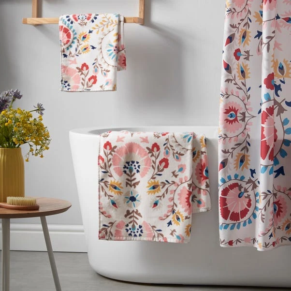 Hani Floral Shower Curtain 7 Hani Floral Shower Curtain - Image 5