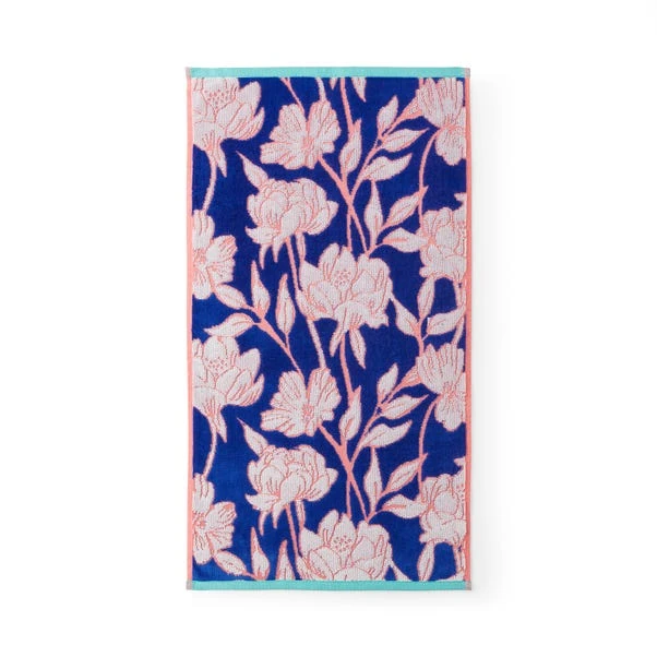 Sophie Robinson Tree Peony Cotton Towel 10 Sophie Robinson Tree Peony Cotton Towel - Image 8