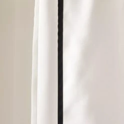 Monochrome Stitch Shower Curtain 7 Monochrome Stitch Shower Curtain -Home Luxe Studio 30932212 alt02