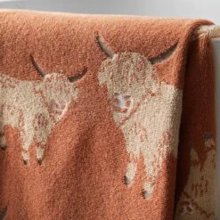 Highland Cow Cotton Towel 16 Highland Cow Cotton Towel -Home Luxe Studio 30932213 alt01