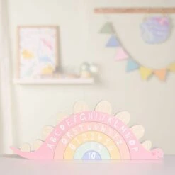 Petit Cheri Letters & Numbers Dinosaur Ornament