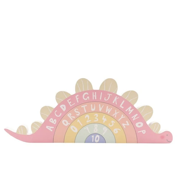 Petit Cheri Letters & Numbers Dinosaur Ornament 4 Petit Cheri Letters & Numbers Dinosaur Ornament - Image 2