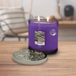 Heart And Home Ellipse Lavender & Sage Multi Wick Candle