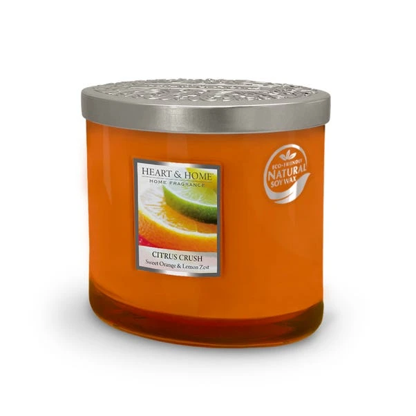Heart And Home Ellipse Citrus Crush Multi Wick Candle 5 Heart And Home Ellipse Citrus Crush Multi Wick Candle - Image 3