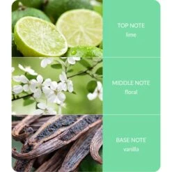 Heart And Home Ellipse Lime Splash Multi Wick Candle -Home Luxe Studio 30933014 alt03