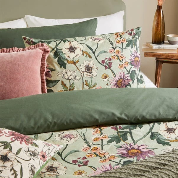 Wylder Nature Wallflower Reversible Duvet Cover And Pillowcase Set 16 Wylder Nature Wallflower Reversible Duvet Cover And Pillowcase Set - Image 14